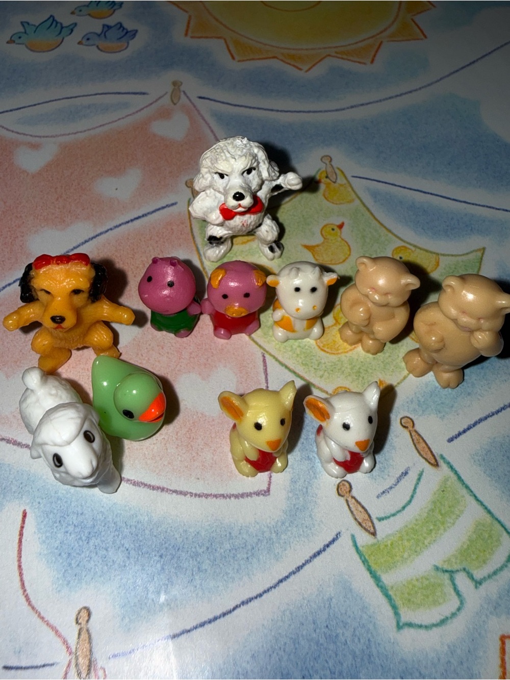 Assorted Small Pet Toy Figurines